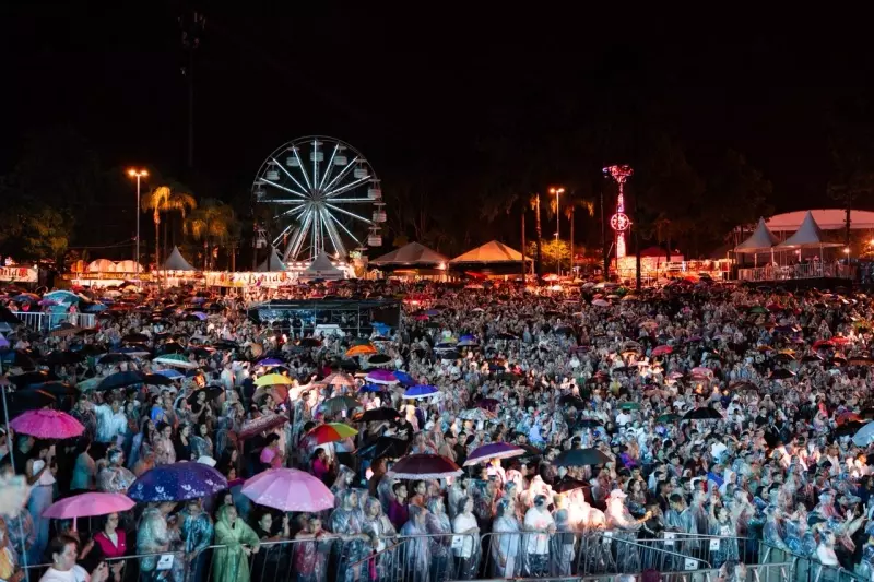 Noite gospel levou 11 mil pessoas ao Pq. Municipal na 75ª Festa do Figo