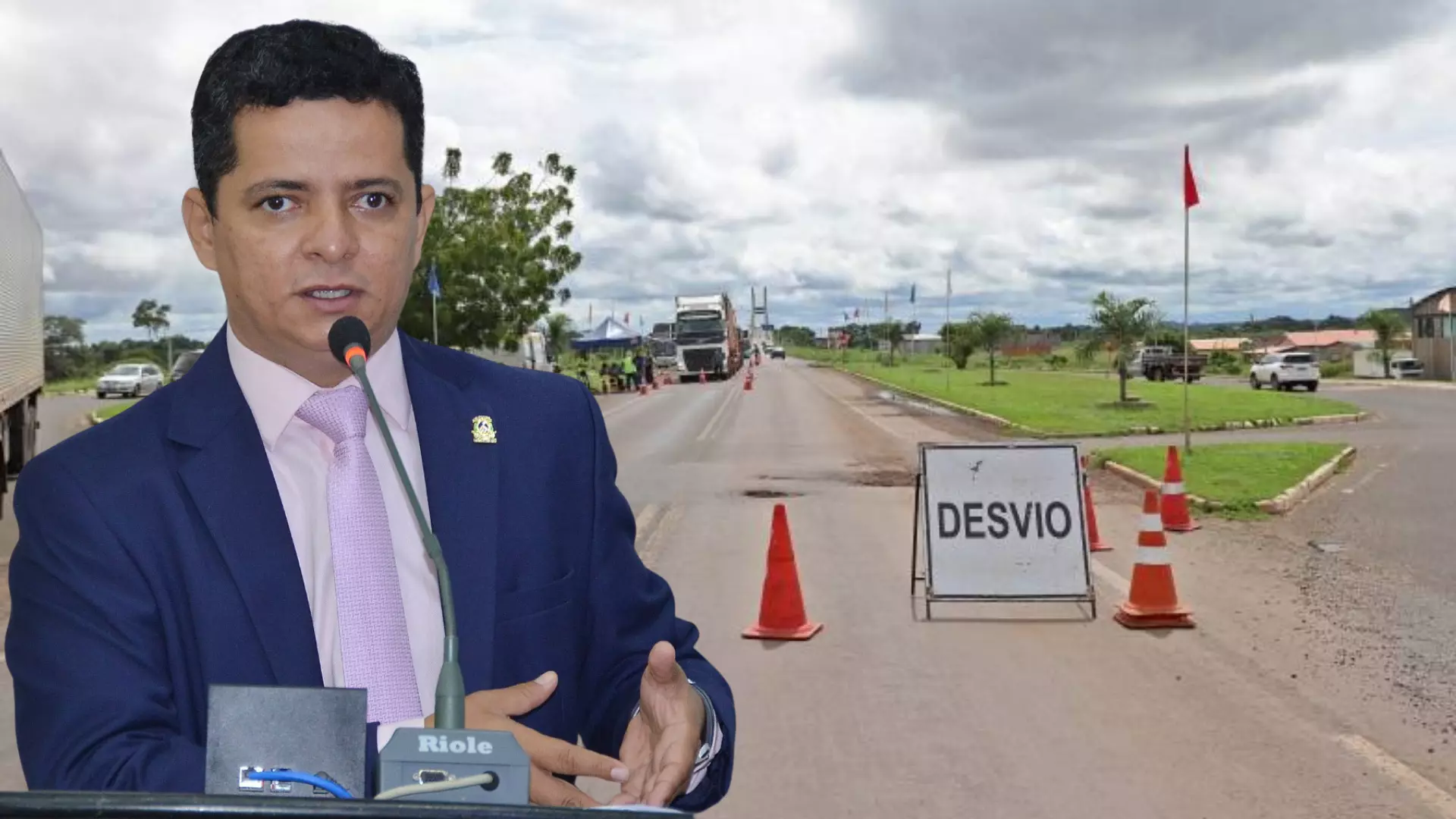 Após queda da ponte JK, rodovias estaduais tem sofrido com sobrecarga de veículos pesados, Jorge Frederico denuncia abandono Federal