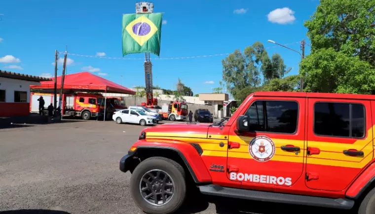 Ao lado de Wanderlei, Jorge Frederico participa da inauguração das novas instalações do Corpo de Bombeiros de Araguaína