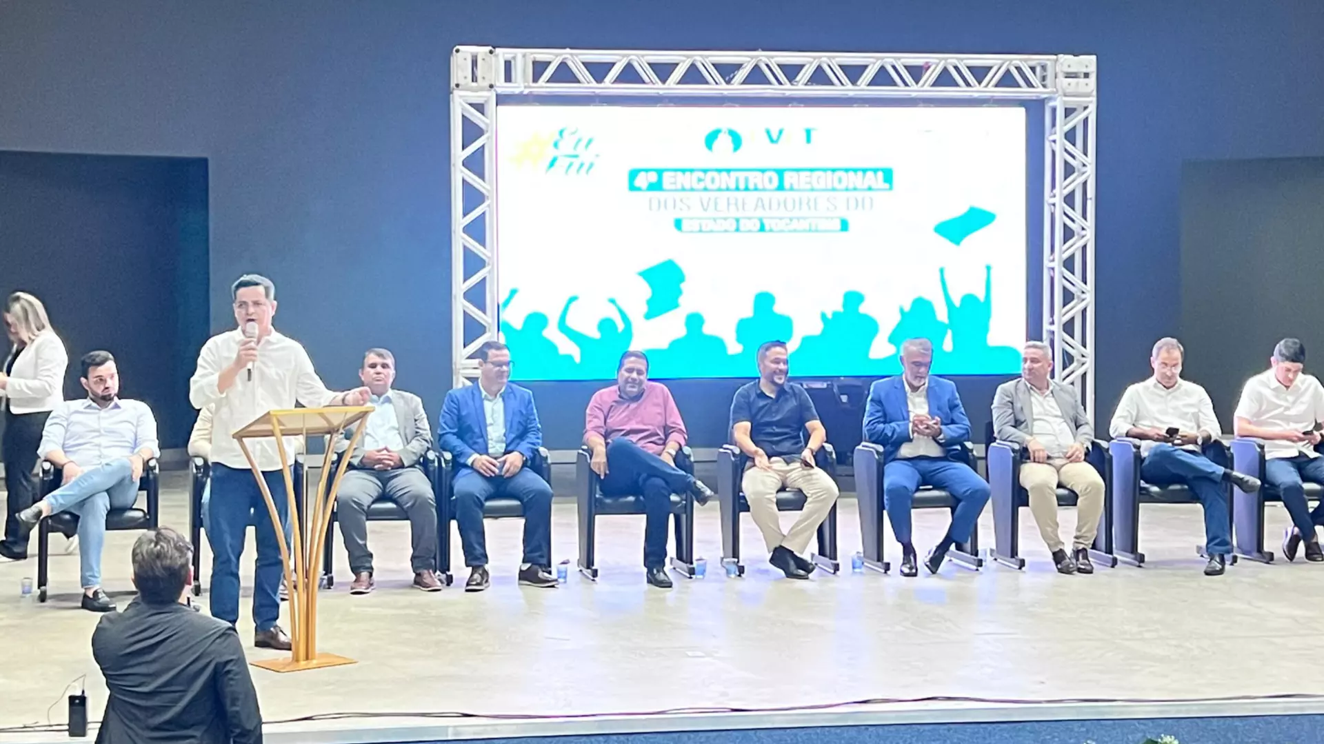 Jorge Frederico participa do 4º Encontro Regional dos Vereadores realizado em Araguaína