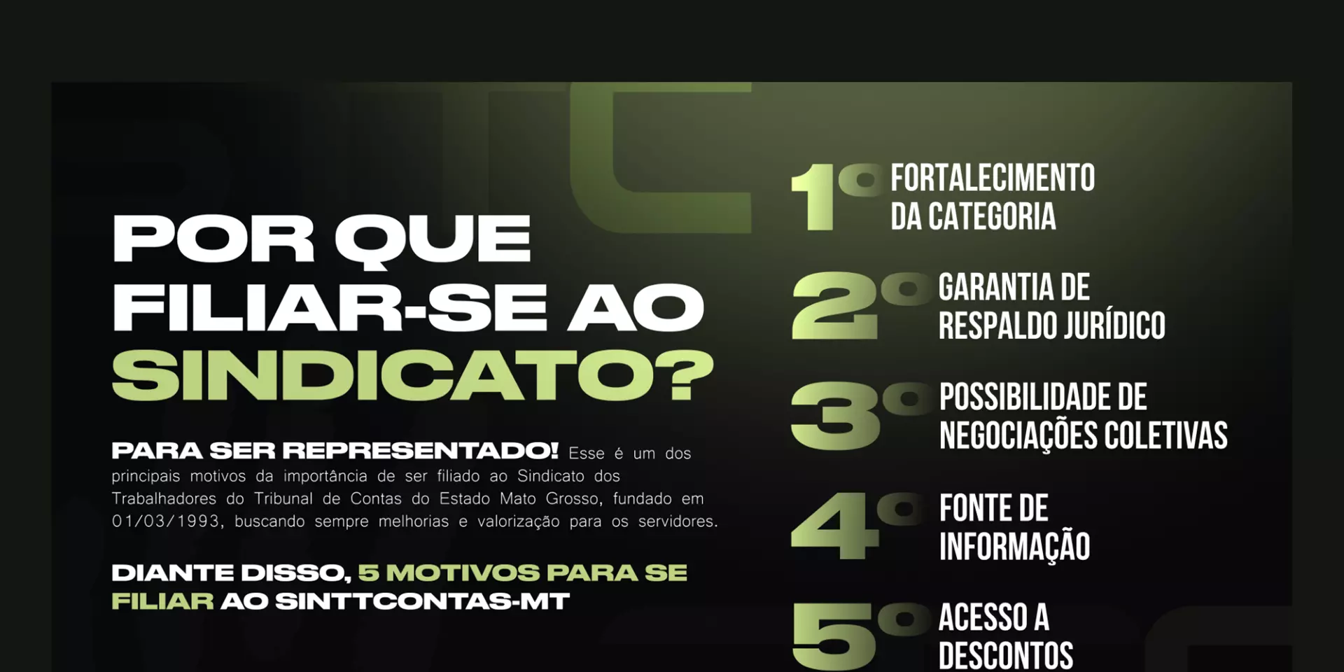 Geral Por que Filiar-se ao Sindicato?