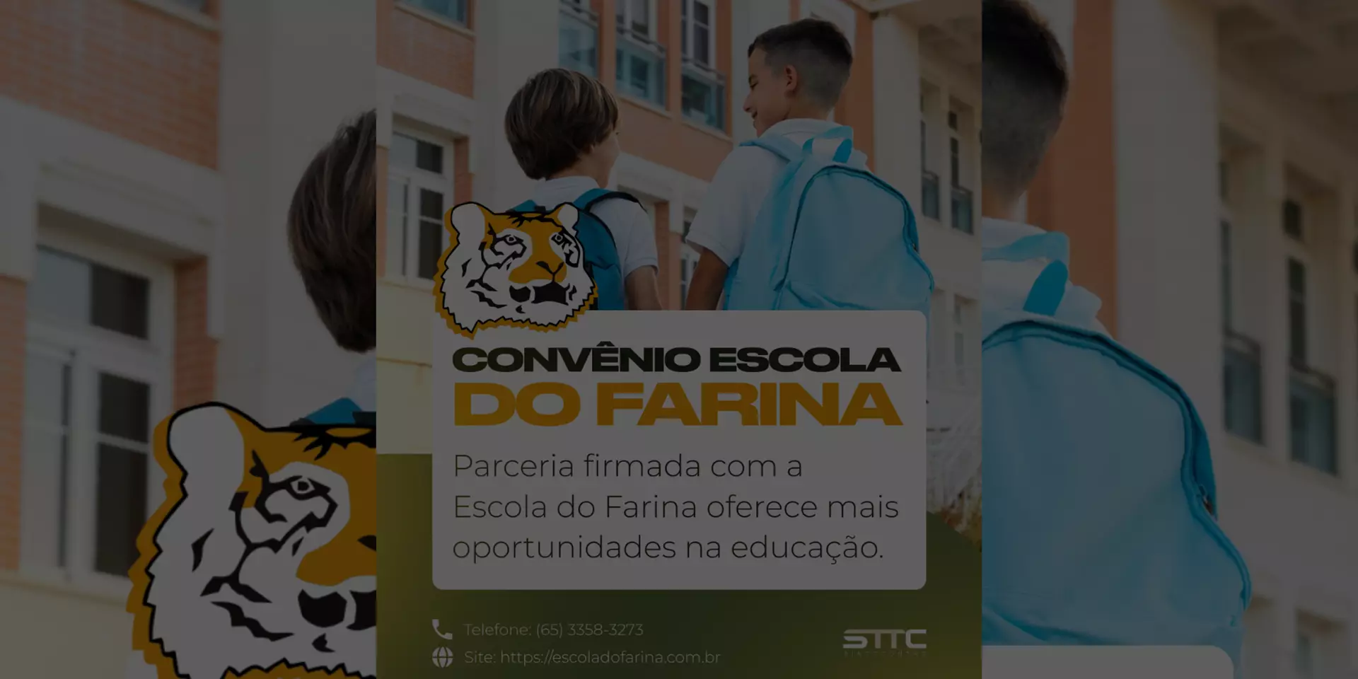 Geral Parceria SinttContas e Escola do Farina