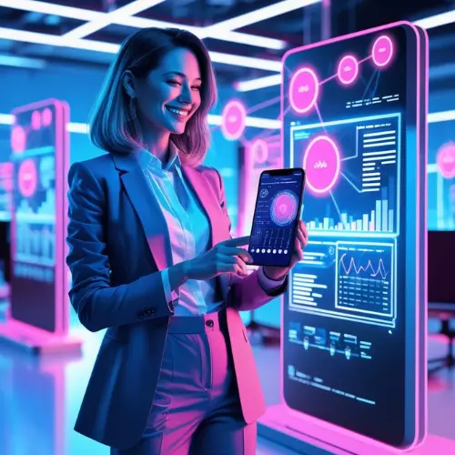 Pessoa usando celular