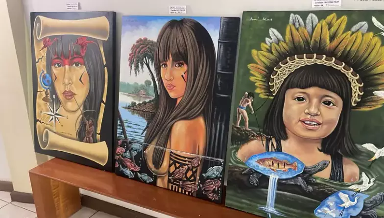 Coletivo de artistas plásticos realiza exposição de quadros na Casa do Artesão Amapaense com apoio do Governo do Estado