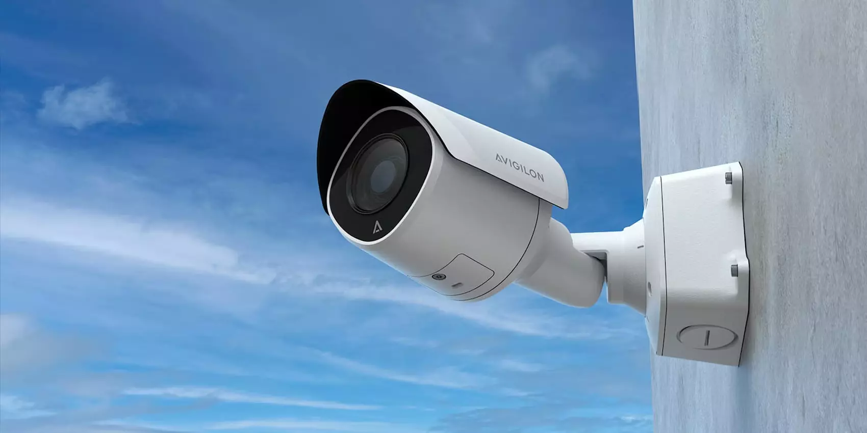 Câmeras de segurança tipo bala e tipo caixa