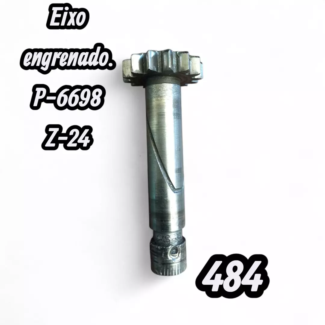484 EIXO ENGRENADO Z-24 CODIGO ROMI P6698 - ELIMAQ COMERCIO E SERVICOS