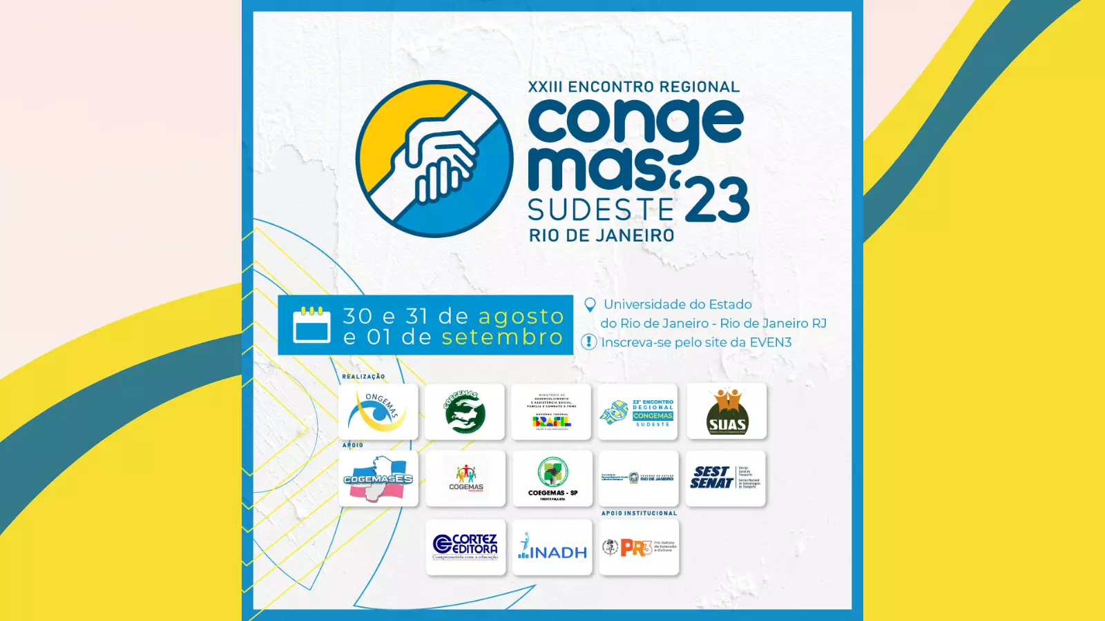 23° ENCONTRO REGIONAL DO COLEGIADO NACIONAL DE GESTORAS/ES MUNICIPAIS DE  ASSISTÊNCIA SOCIAL – CONGEMAS - Notícias - Prefeitura de Macaúbas - Site  Oficial