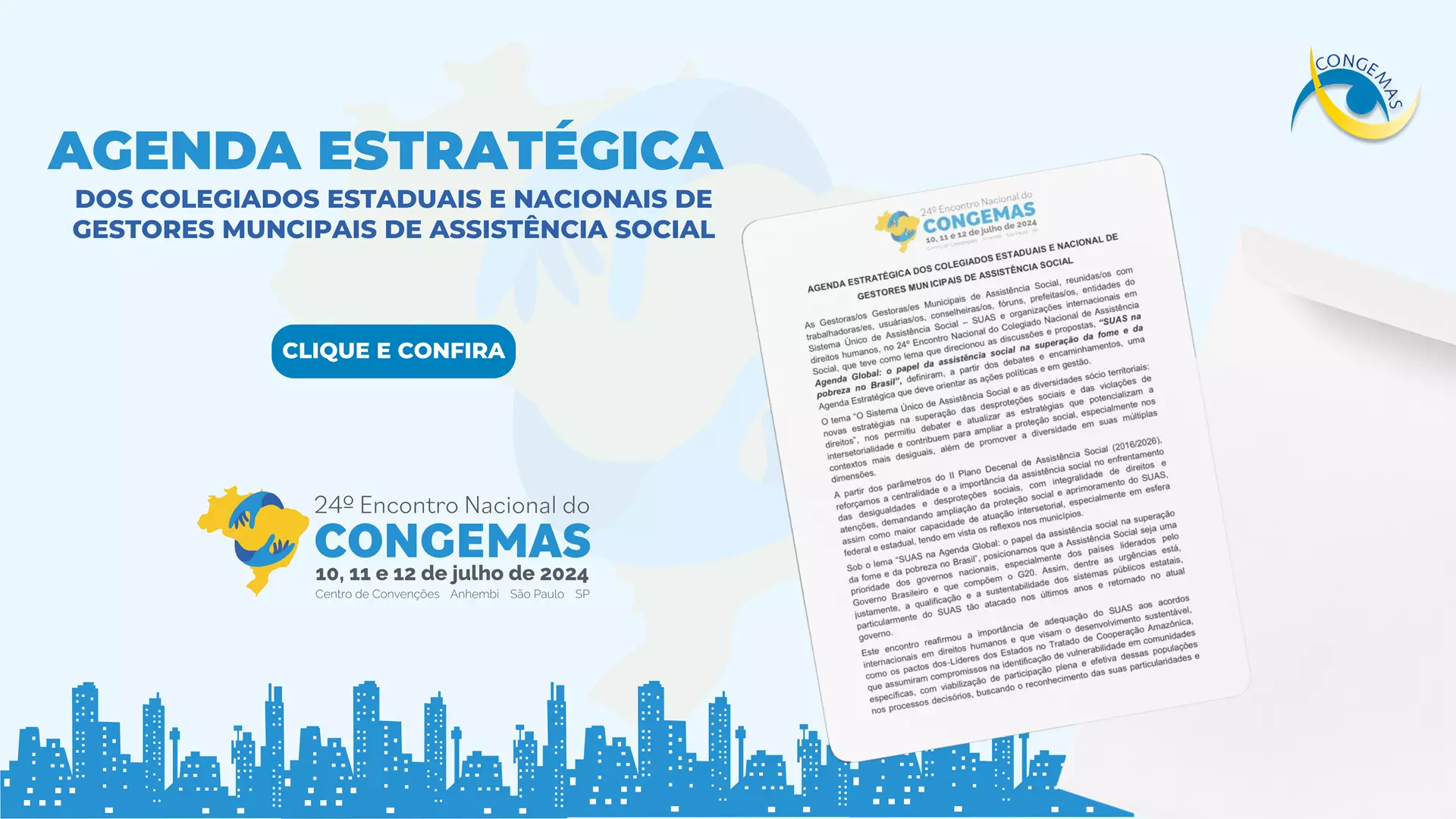 AGENDA ESTRATÉGICA DOS COEGEMAS E CONGEMAS