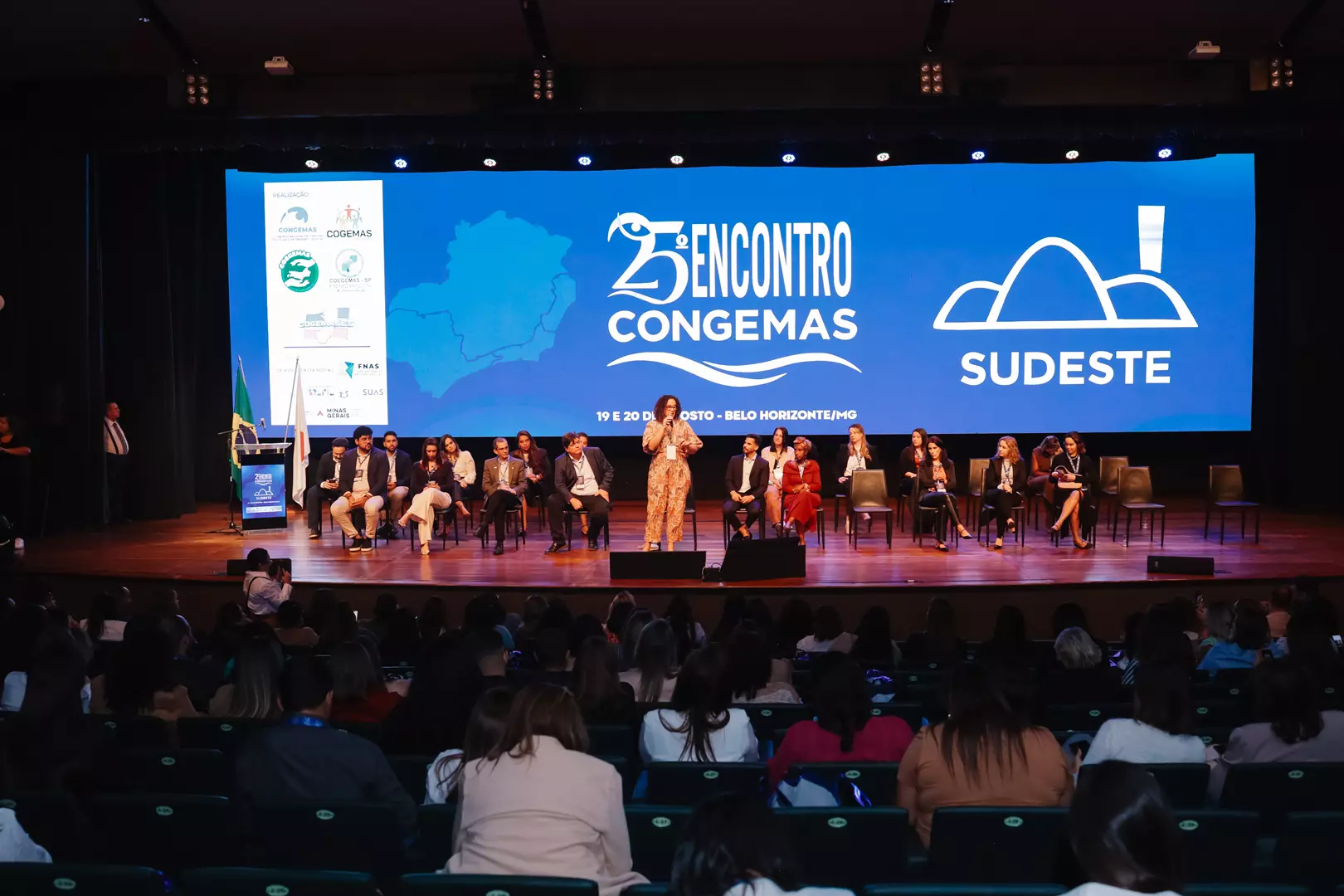 Região Sudeste mobiliza gestores e trabalhadores da Assistência Social no 25º Encontro Regional do Congemas