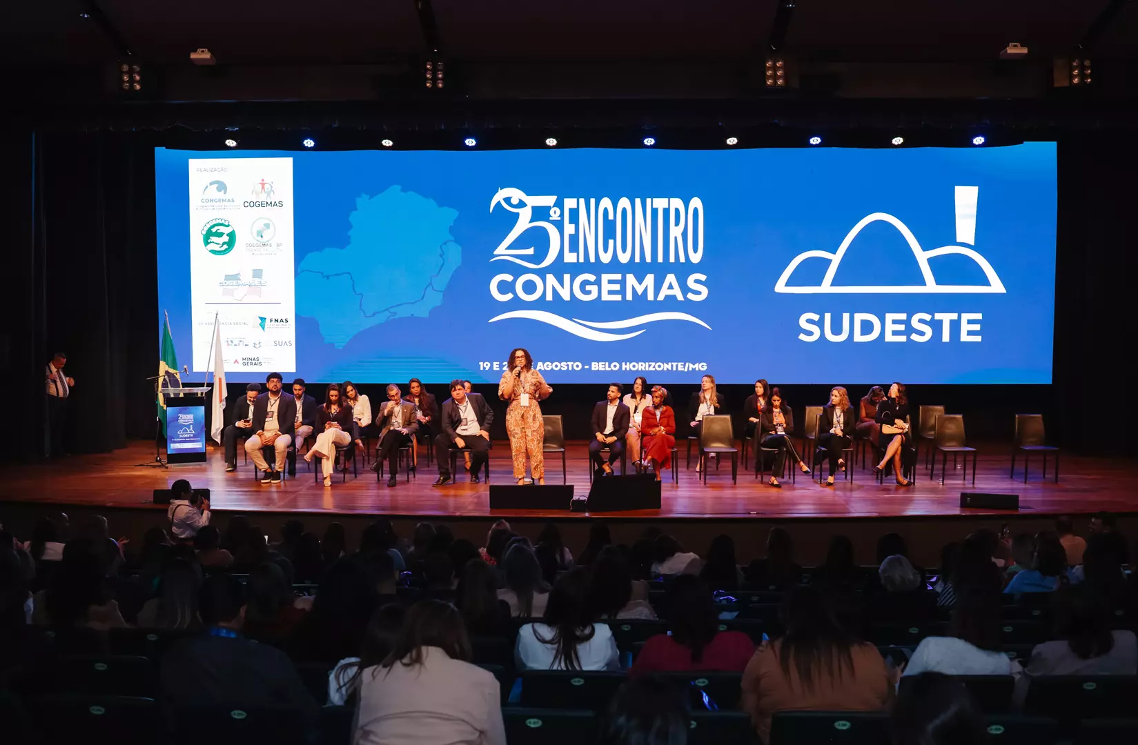 Região Sudeste mobiliza gestores e trabalhadores da Assistência Social no 25º Encontro Regional do Congemas