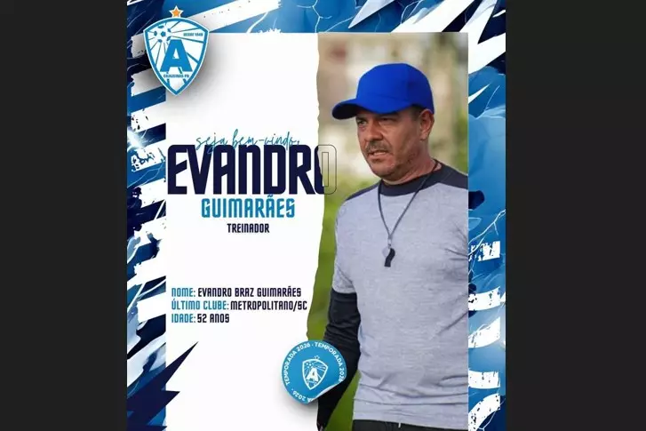 EVANDRO GUIMARÃES: Atlético Cajazeiras-PB, definiu o comandante para temporada 2026!