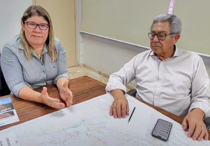 Prefeita de São Felix do Araguaia e presidente do Cidesaa comemora liberação da licença ambiental para asfaltar a BR-158