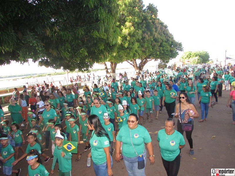 São Félix do Araguaia comemora 201 anos da Independência do Brasil com desfile cívico