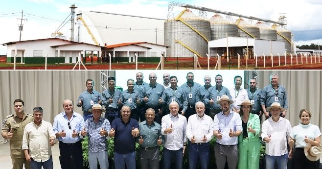 Com investimento de R$ 250 milhões, maior unidade da Cocamar é inaugurada em Água Boa
