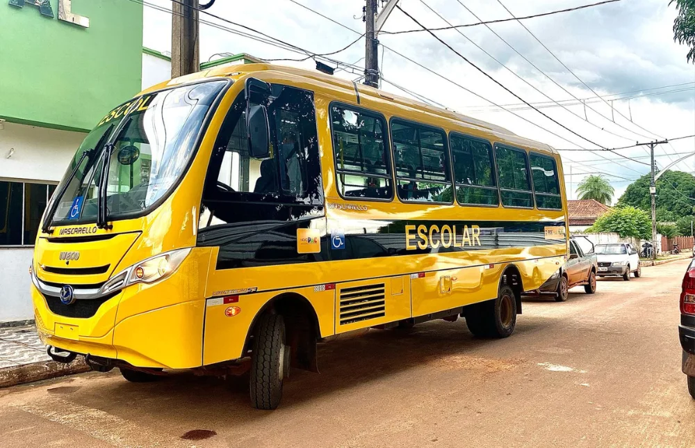 Ônibus 0 km do novo PAC chega a São Félix do Araguaia e será destinado a Espigão do Leste