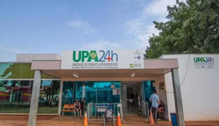 Homem é preso suspeito de se passar por policial e agredir paciente com madeira em UPA em Cuiabá
