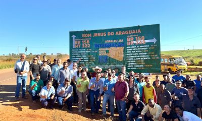 Lideranças do Araguaia realizam o 1º Estradeiro em prol do asfaltamento da MT-322