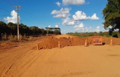 MT-424 entre Espigão do Leste e Alto Boa Vista é interditada para construção de ponte; obra deve durar 1 semana