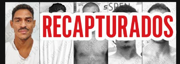 Quatro dos cinco fugitivos do presídio de Água Boa foram recapturados