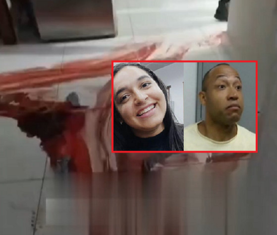 Vídeo mostra sangue por toda casa onde PM matou esposa