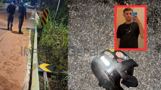 Estudante de Odontologia perde controle de moto durante 'racha' e morre