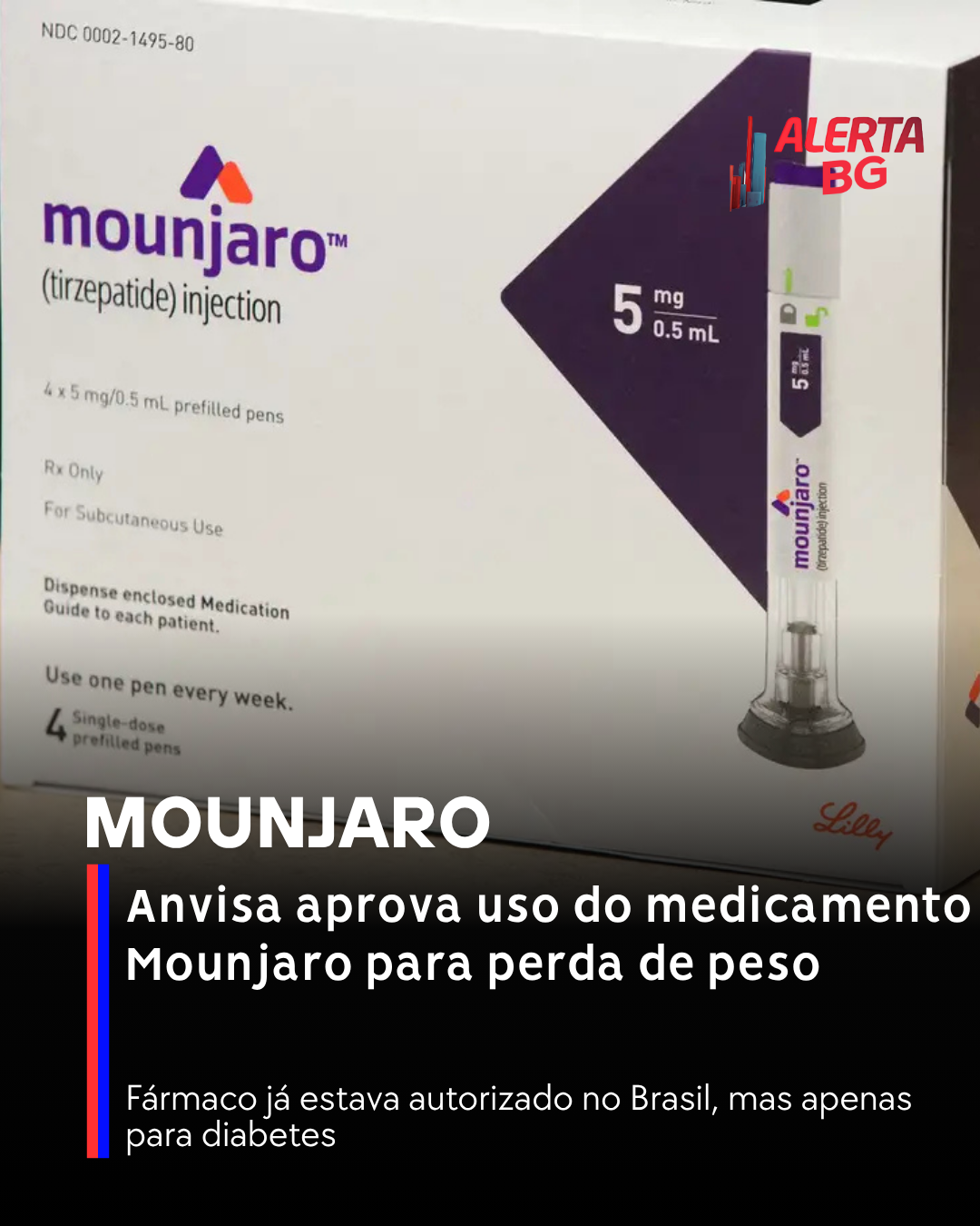 Anvisa aprova uso do medicamento Mounjaro para perda de peso