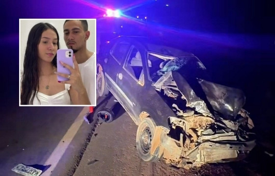 Casal morre em batida entre motocicleta e carro em rodovia