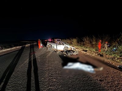 Acidente com 4 veículos na BR-158 mata dois jovens no Norte Araguaia
