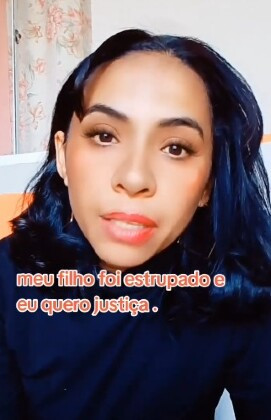 Mãe usa redes sociais para desabafar sobre estupro do filho de cinco anos e pede justiça; vídeo