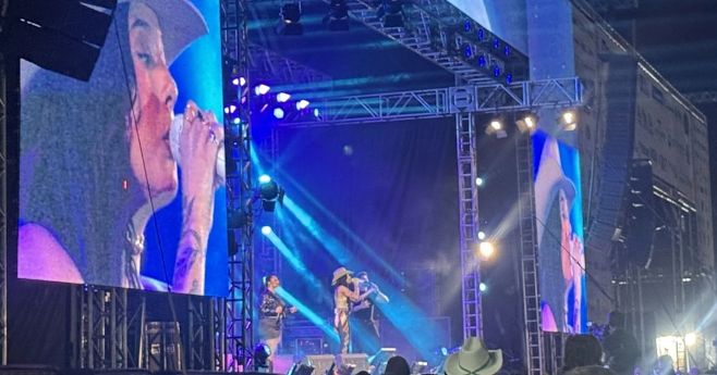 Com carinho e música, Ana Castela celebra parceria com o Sicredi durante show em Canarana