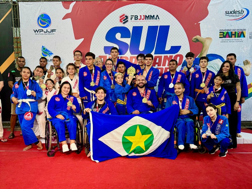 Após título no Sul-Americano, equipe de Parajiu-Jítsu de Mato Grosso se prepara para o Mundial na Tailândia