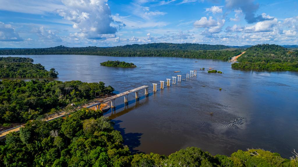 Ponte do Juruena é maior do que as 5 pontes entre Cuiabá e Várzea Grande juntas