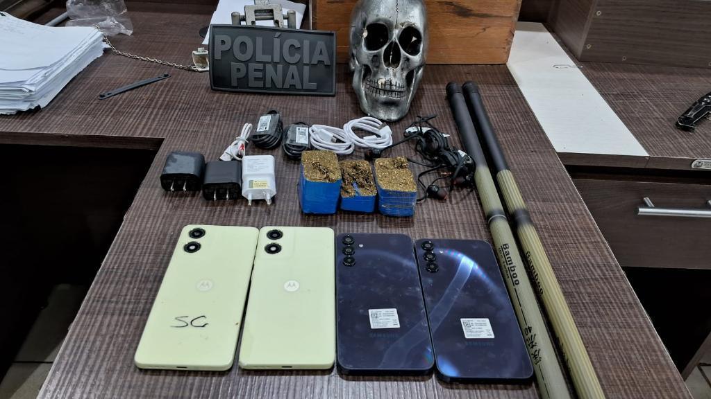 Polícia Penal deteve 151 visitantes por tentarem entrar com materiais proibidos em unidades prisionais de MT