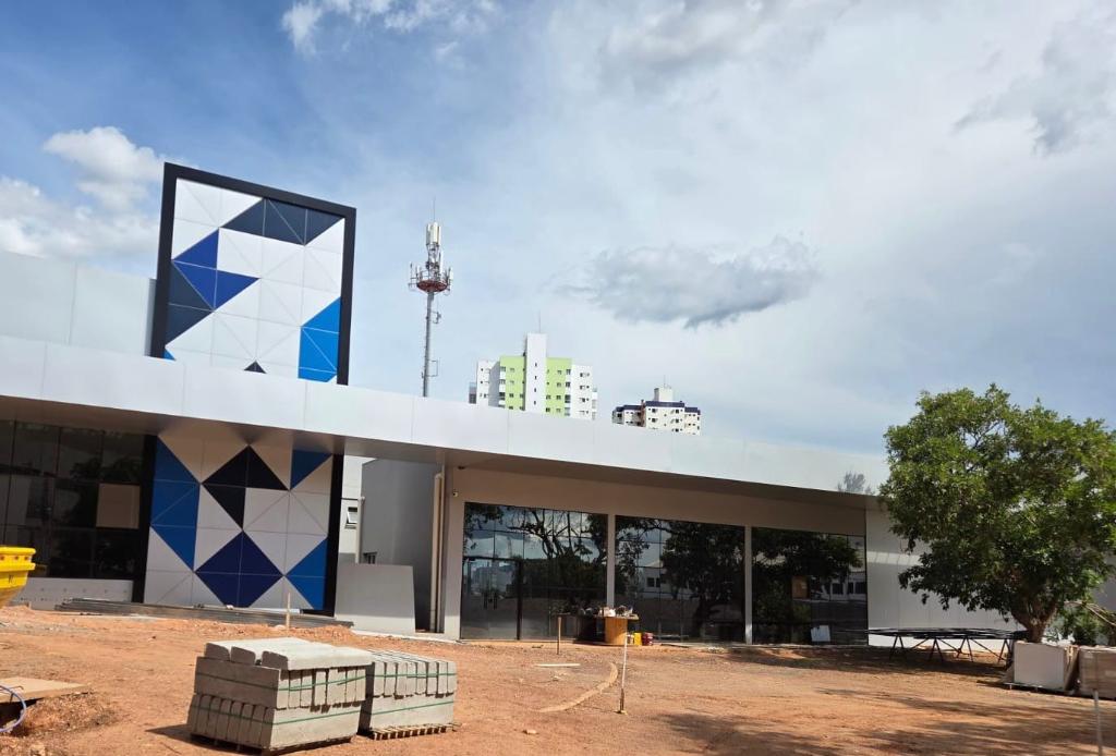 Obras de construção da nova sede do Cermac e MT Hemocentro chegam a 78% de conclusão