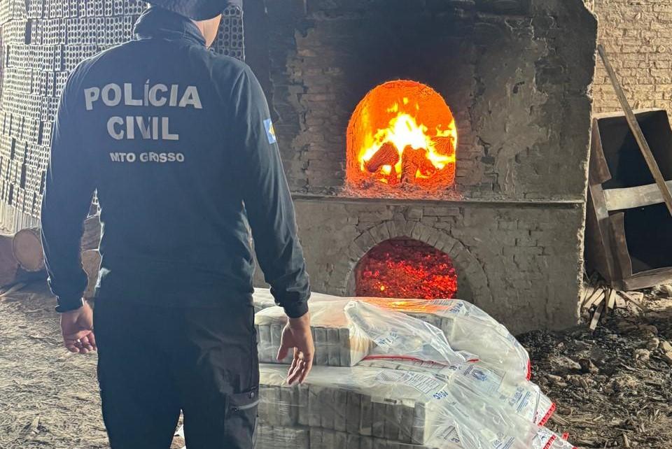 Polícia Civil incinera meia tonelada de drogas apreendidas em Comodoro