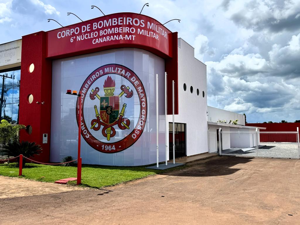 Corpo de Bombeiros inaugura nova unidade em Canarana neste domingo (15)