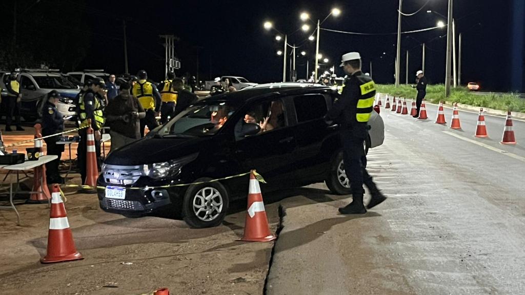 Operação Lei Seca resulta em três autuações criminais na MT-040 de acesso a Santo Antônio de Leverger