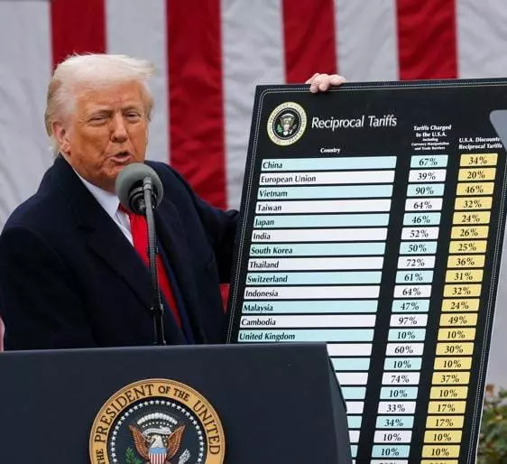 Trump aumenta tarifa da China para 125% e reduz taxa do resto do mundo