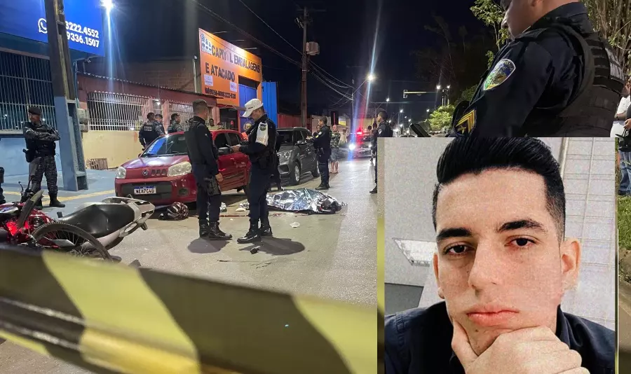 Jovem motociclista morre atropelado por carreta