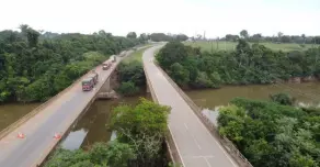 Dnit inicia obras emergenciais em pontes de Candeias do Jamari, RO