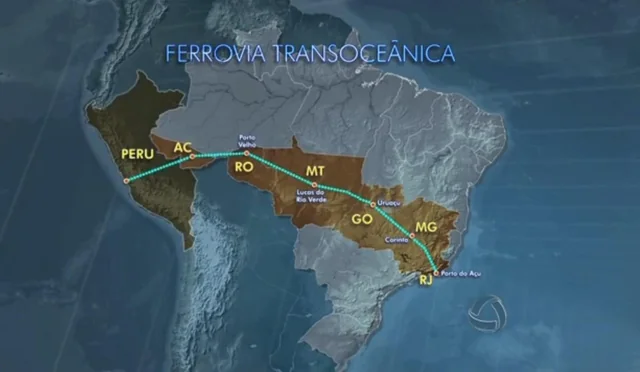 Brasil e China firmam parceria que prevê ferrovia ligando Atlântico e Pacífico