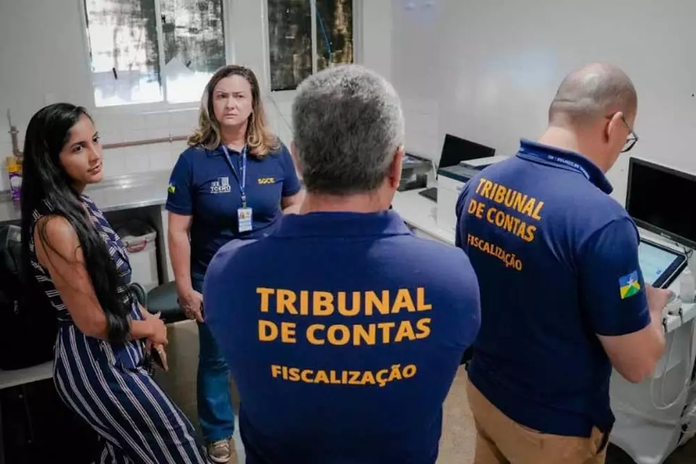 TCE de Rondônia fiscaliza hospital e unidades básicas de saúde em Monte Negro