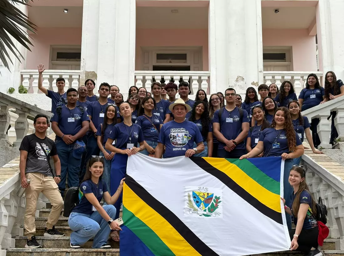 Alunos de Monte Negro participam do Projeto Educação Patrimonial: Trilhando Fronteiras