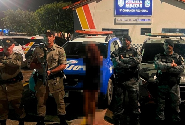 Mulher com mandado em aberto é presa durante operação integrada entre PMMT e PMGO em Pontal do Araguaia