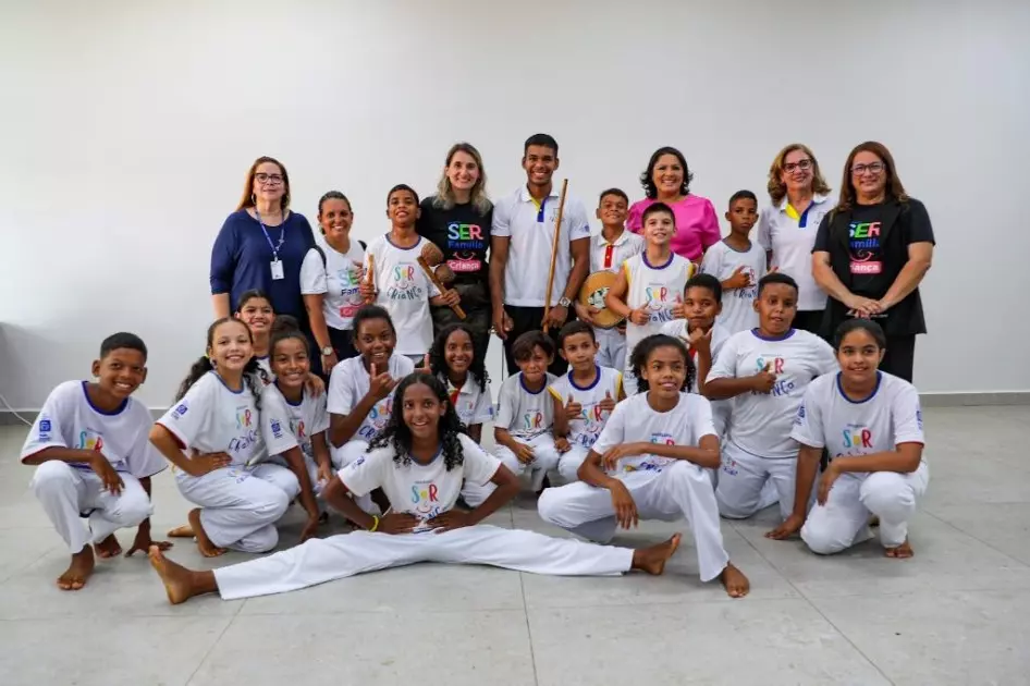 Primeira-dama de MT promove dia especial para alunos do programa SER Família Criança em Poconé