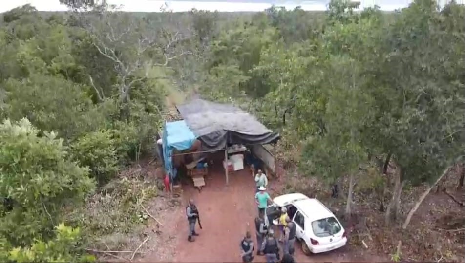 Forças de segurança frustram invasão de terras em Santo Antônio de Leverger