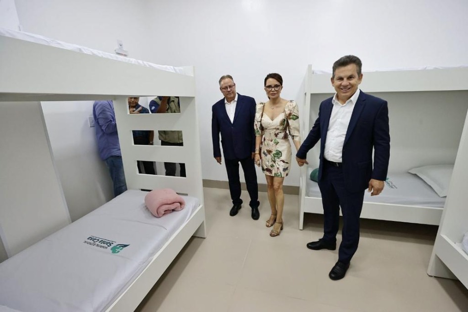 'Agora temos um espaço mais amplo e acolhedor para atender as crianças', afirma Mauro Mendes