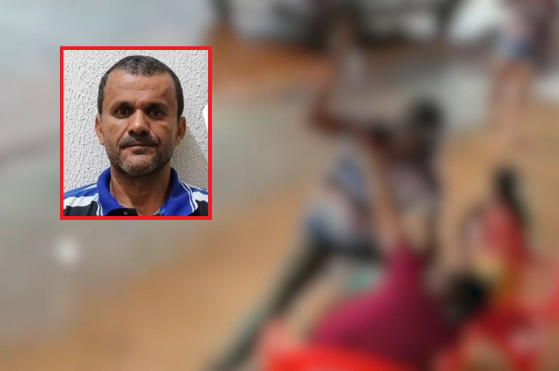 Homem que matou esposa a facadas fica em silêncio em depoimento