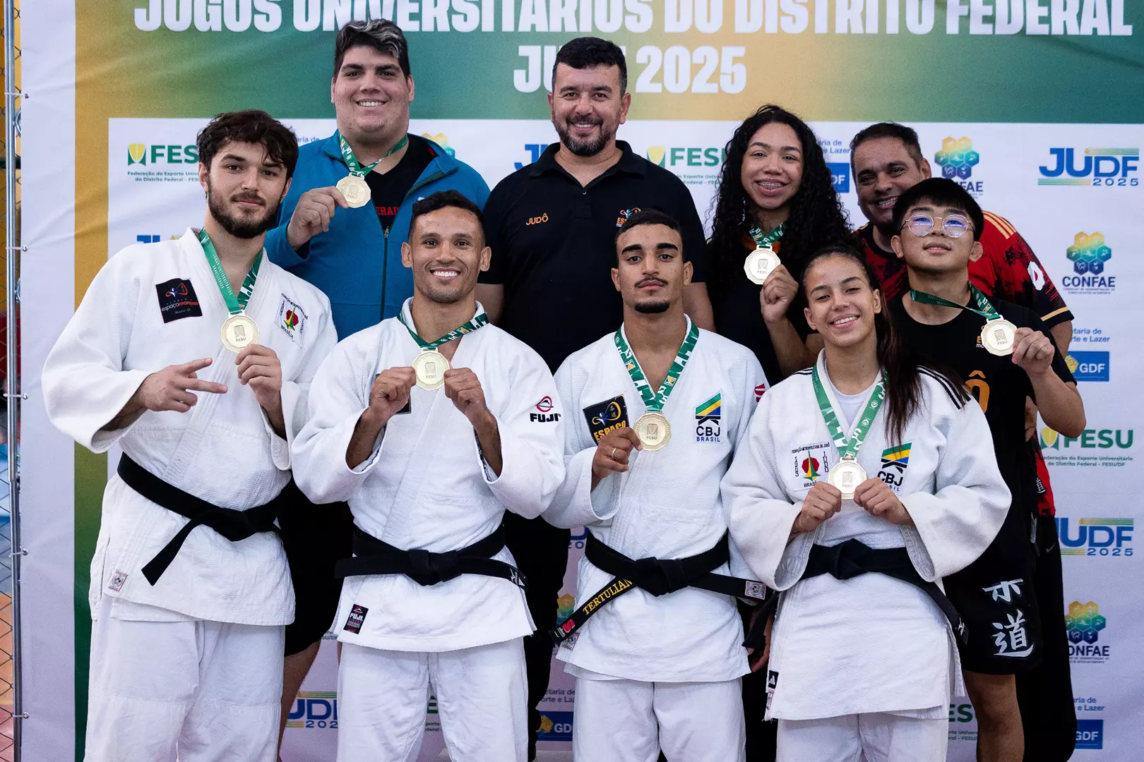 JUDF 2025: Etapa de Judô revela talentos e define representantes para os Jogos Universitários Brasileiros