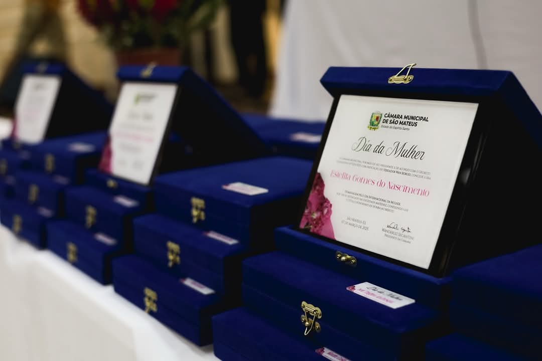 Câmara de São Mateus realiza homenagens a Mulheres em comemoração ao dia Internacional da Mulher